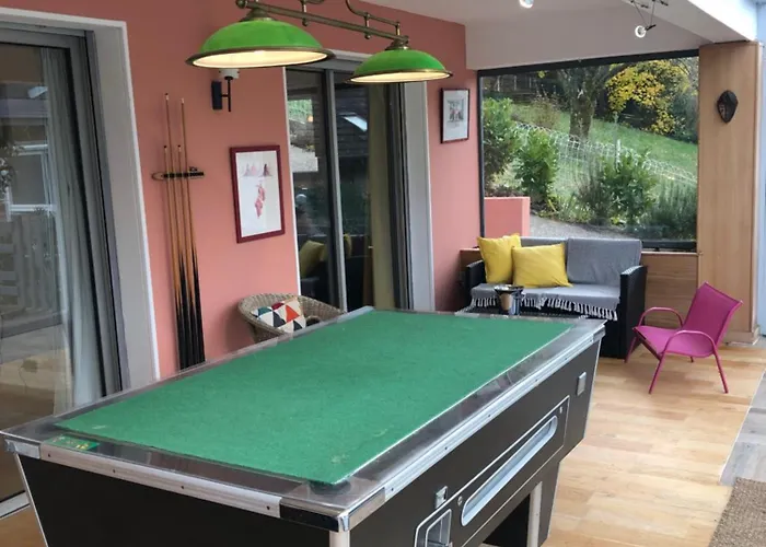 ヴィラ Prune 200m 5 Avec Piscine Et Garage エクスレバン